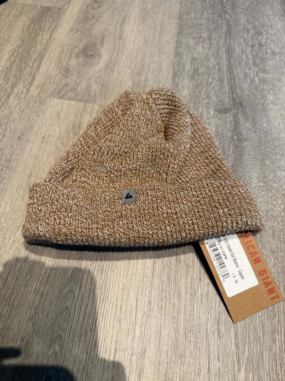 American Giant Dave Ortiz Inside Out Beanie Copper